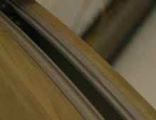 Smooth Running Aluminium bi-folding doors